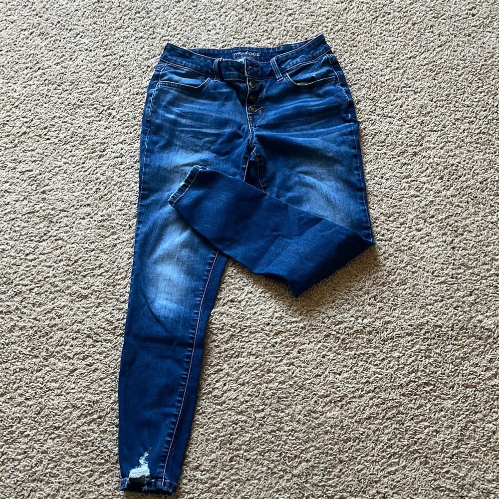 Maurice’s skinny jeggings
